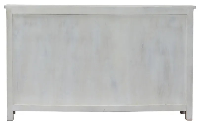 FOLEGANDROS ΜΠΟΥΦΕΣ ΛΕΥΚΟ ANTIQUE 150x40xH90cm - 05-0584