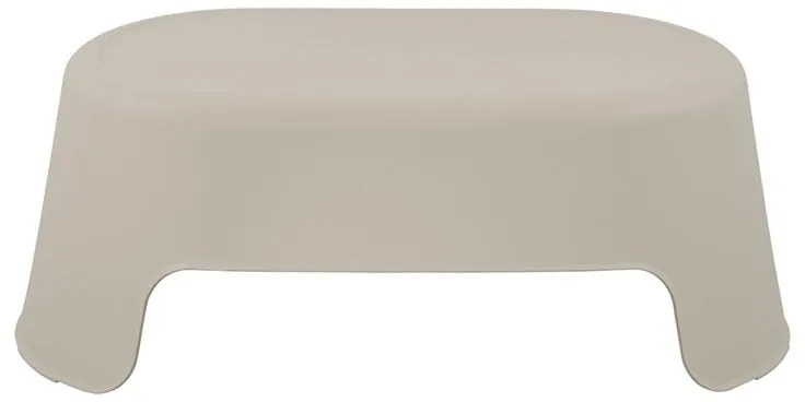 WOODWELL Ε3210,Τ1COLT Τραπεζάκι Κήπου- Βεράντας Στοιβαζόμενο, PP-UV Ανοιχτό Γκρι 100x58x37cm Ε3210,Τ1