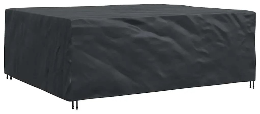 vidaXL Κάλυμμα επίπλων Μονόχρωμο Μαύρο 300 x 250 x 70 εκ. 420D