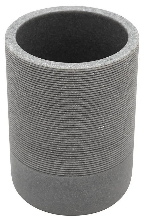 Ποτήρι Οδοντόβουρτσας (Φ7x10) Estia Stone Grey 02-13387