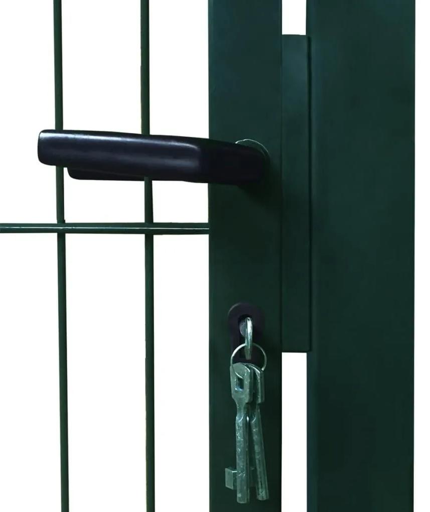 Πόρτα Περίφραξης (Μονή) Πράσινη 106 x 210 εκ. - Πράσινο