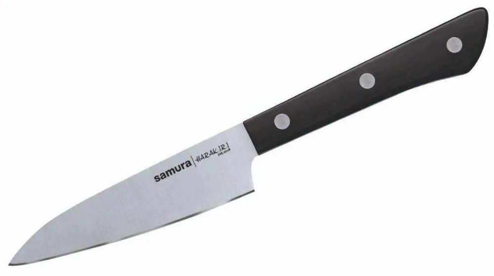 Μαχαίρι Ξεφλουδίσματος Harakiri SHR-0011B 9,9cm Black Samura Stainless Steel