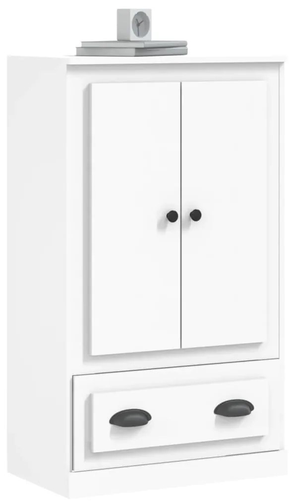 vidaXL Ντουλάπι Λευκό 60 x 35,5 x 103,5 εκ. από Επεξεργασμένο Ξύλο