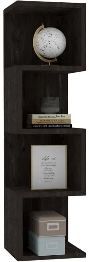 Ραφιέρα Δαπέδου Alin 495SSE1213 25x27x95cm Anthracite