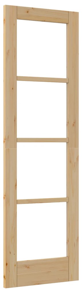 vidaXL Εσωτερική Πόρτα με Γυαλί "ORKDAL" 61x198,5x4 cm Στερεό Ξύλο Πεύκου