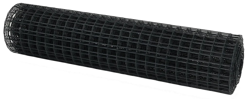 vidaXL Φράκτης Ευρωπαϊκός Γκρι 1x10 μ Σίδερο