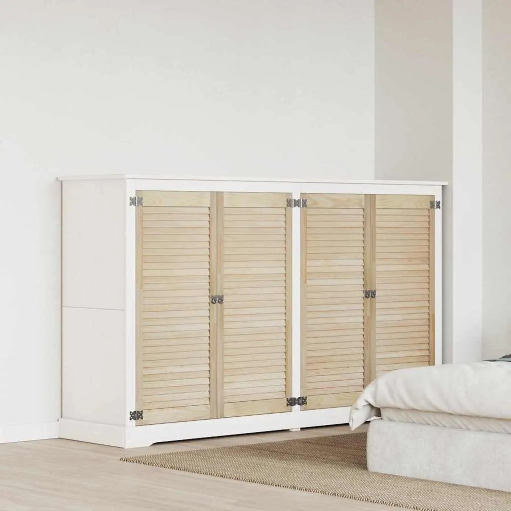 vidaXL Πόρτα Ντουλάπας με πόρτα 4 pcs Φυσικό 140.5 x 2.1 x 49.5 cm