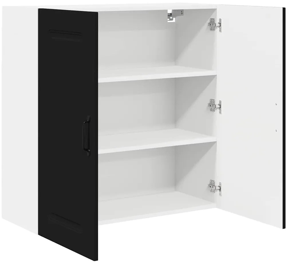 vidaXL Ντουλάπα Κουζίνας Μαύρο 80 x 31 x 80 εκ. Επεξεργασμένο ξύλο