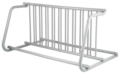VEVOR 10 Holders Floor Bike Rack, 1.5m Length All-Steel Grid Bike Rack, 10-Bike Capacity Dual-Side Storage Stand for Garages Streets Yards Bike Events