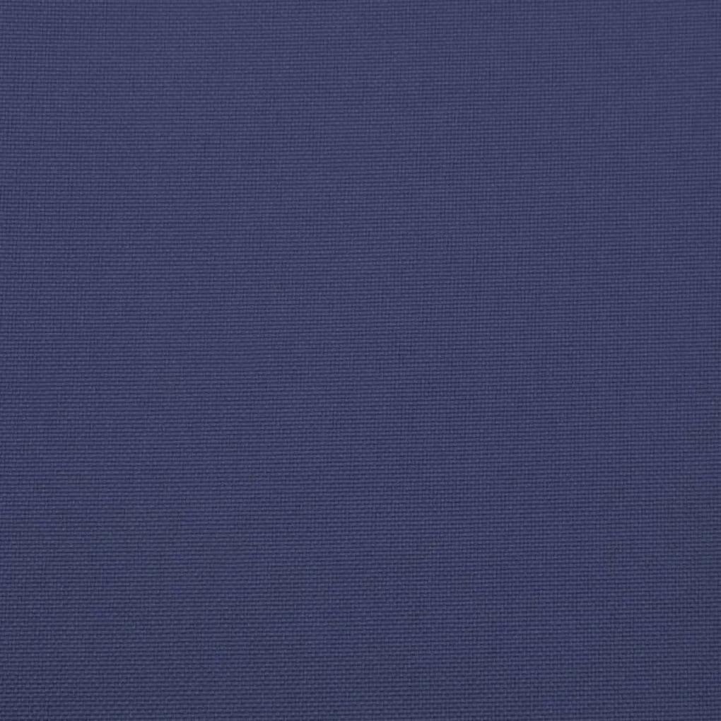 Μαξιλάρι Παλέτας Ναυτικό Μπλε 80 x 40 x 12 εκ. Υφασμάτινο - Μπλε