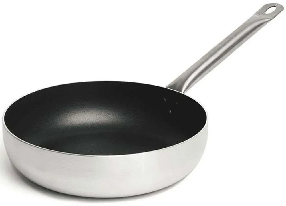 Τηγάνι Αντικολλητικό CO10897000 Φ24x7cm Inox-Black Comas 24cm Aluminium
