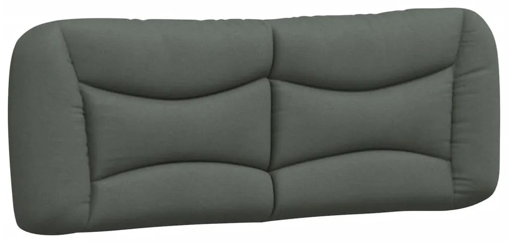 vidaXL Μαξιλάρι για Κεφαλάρι Hvar Σκούρο Γκρι 140 εκ. Υφασμάτινο