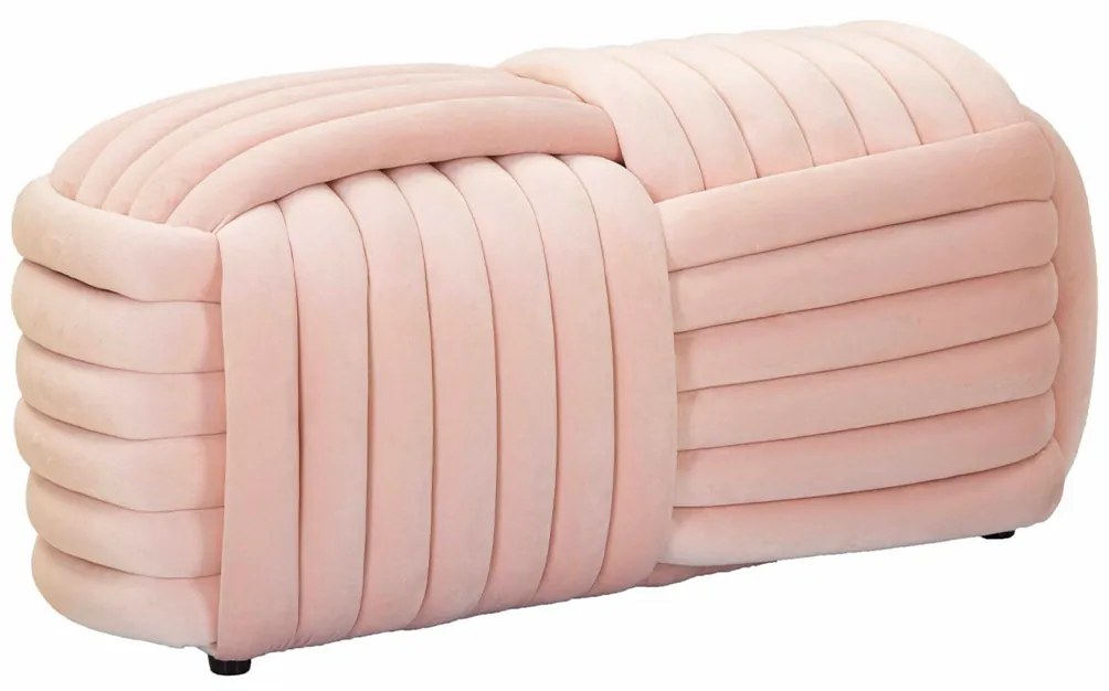Σκαμπό Ροζ SOFTY 45x90