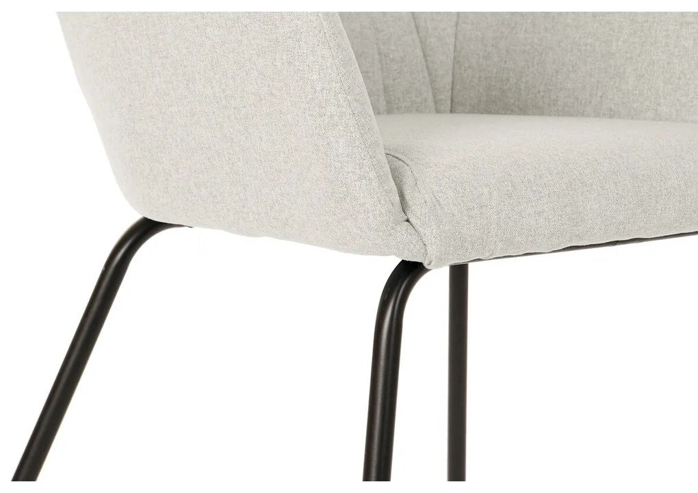 Καρέκλα DKD Home Decor Μπεζ πολυεστέρας Μέταλλο 59,5 x 60,5 x 78 cm