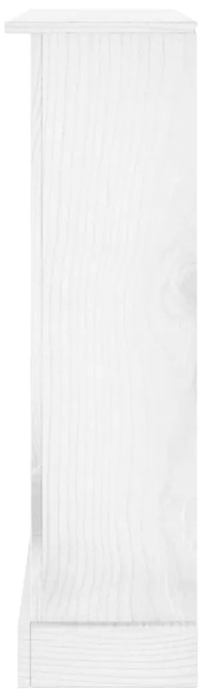 vidaXL Βιβλιοθήκη 30 Επ. Μεξικ. Στιλ Corona Λευκό 81x29x150 εκ.