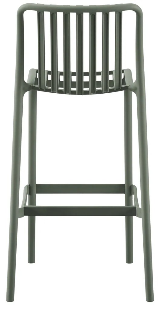 Σκάμπο Bar Πολυπροπυλενίου Convee Dark Olive 38,5x49,5x102Υεκ.