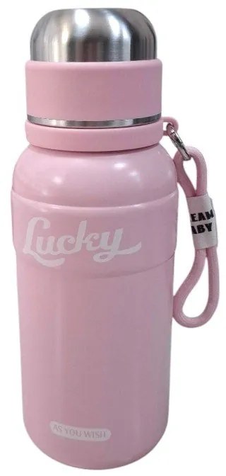 Φορητό παγούρι-θερμός 800ml Ροζ
