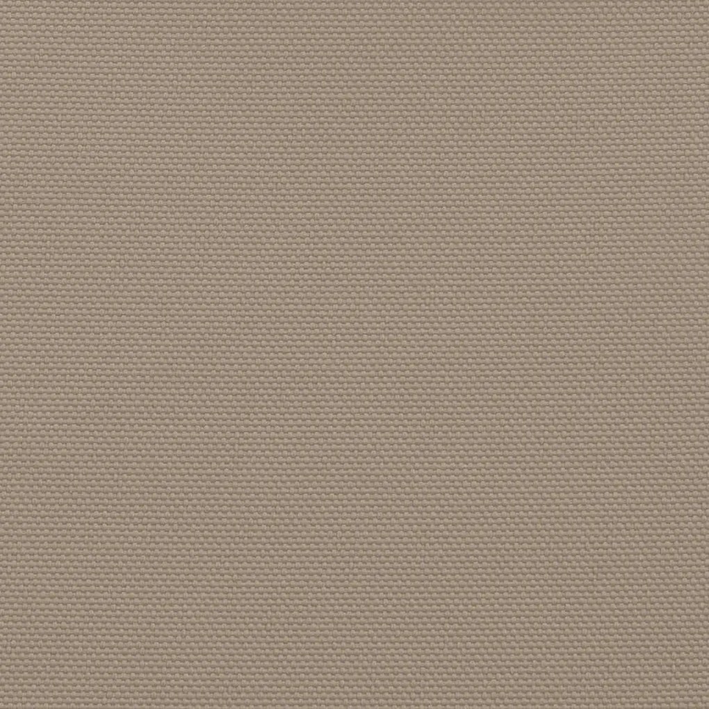 vidaXL Διαχωριστικό Βεράντας Taupe 120x700εκ 100% Πολ. Ύφασμα Oxford