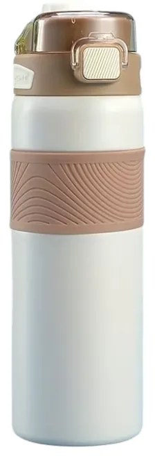 Φορητό παγούρι-θερμός CF8235600ml Λευκό/Καφέ