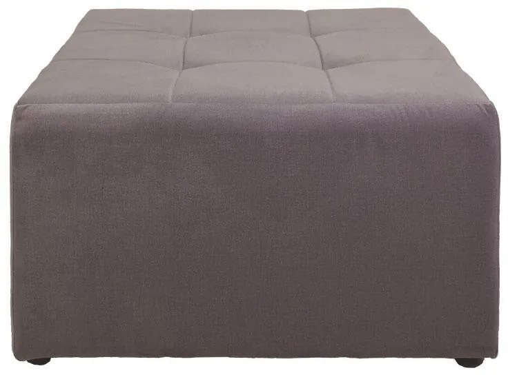 Ταμπουρέ New Ottoman Fylliana Καφέ 70x70x40 εκ. 70x70x40 εκ.