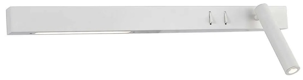 Φωτιστικό Τοίχου-Απλίκα Led White 60cm VK/04230/W/W/60/R VKLed Aluminium