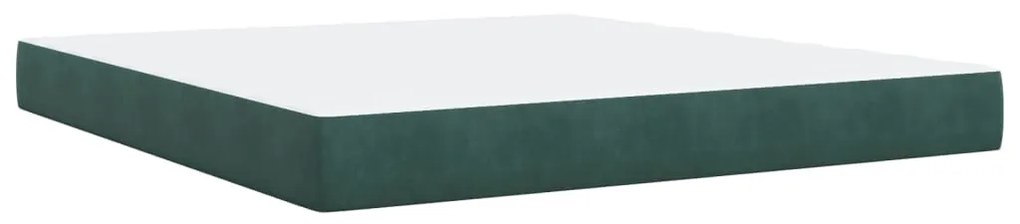 ΚΡΕΒΑΤΙ BOXSPRING ΜΕ ΣΤΡΩΜΑ ΣΚΟΥΡΟ ΠΡΑΣΙΝΟ 180X200ΕΚ. ΒΕΛΟΥΔΙΝΟ 3286375