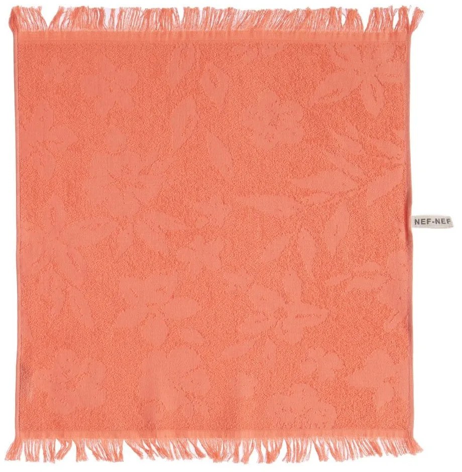 Ποτηρόπανο Valia Coral Nef-Nef 50x50cm 100% Βαμβάκι