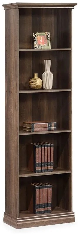 Βιβλιοθήκη Mozart 60x34,5x202,5 123-000126 Walnut Mdf