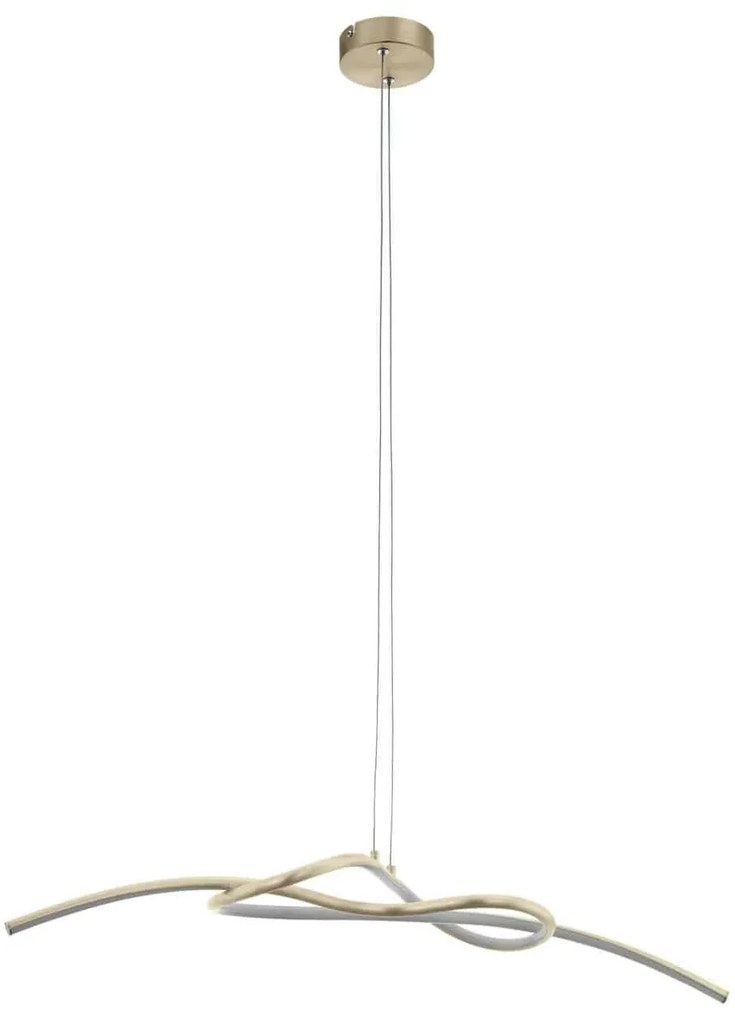 Φωτιστικό Οροφής Led 97938 Gold - White Novafeltria Eglo Aluminium