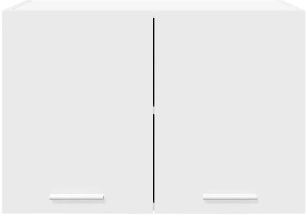 vidaXL Κρεμαστό ντουλάπι με αποθήκευση 2 pcs Λευκό 60 x 31 x 40 εκ