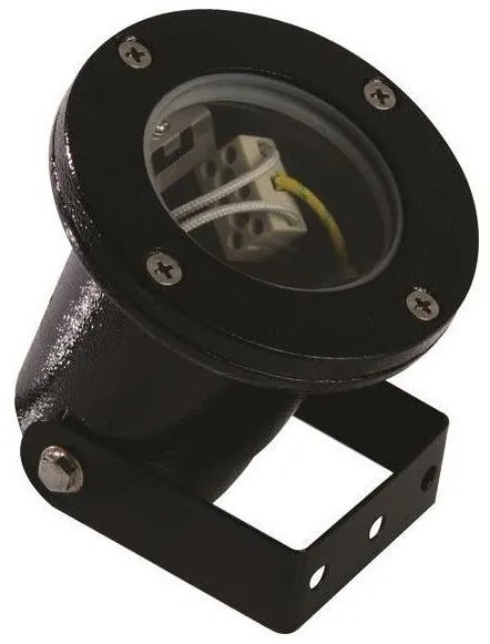 Σποτ Φωτιστικό Κήπου Μεταλλικό GU10 IP65 230V Eurolamp 147-68411 Μαύρο