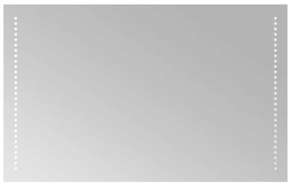 vidaXL Καθρέφτης Μπάνιου με LED 50x80 εκ.