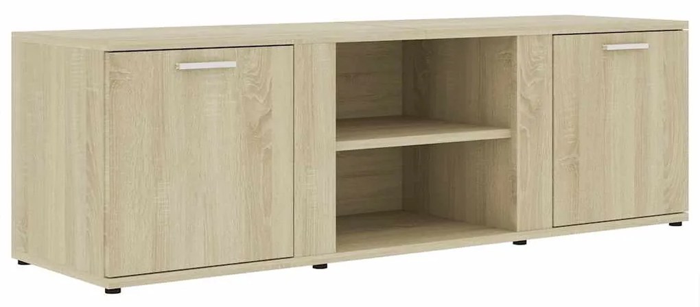 vidaXL Έπιπλο Τηλεόρασης Sonoma Δρυς 120 x 34 x 37 εκ. από Επεξ. Ξύλο