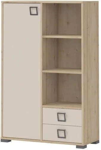 Ντουλάπι Riddle 1D2S plus-Λευκό