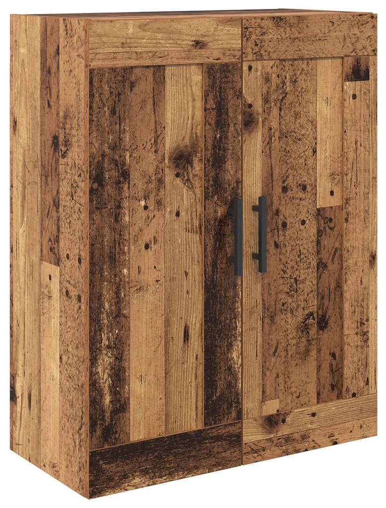 vidaXL Highboard Παλιό ξύλο 69,5 x 34 x 180 εκ. Επεξεργασμένο ξύλο