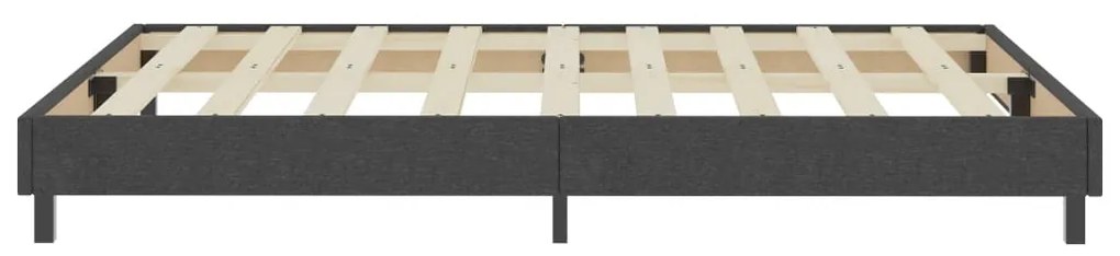 vidaXL Πλαίσιο Κρεβατιού Boxspring Γκρι 160 x 200 εκ. Υφασμάτινο