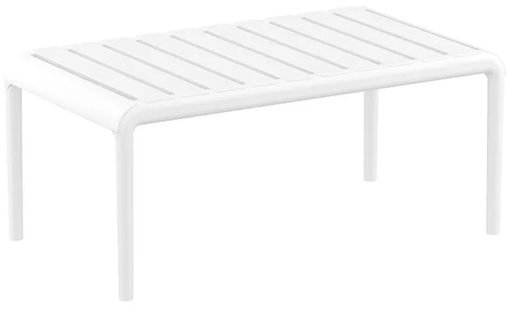 SIESTA PARIS WHITE ΤΡΑΠΕΖΙ 90X50X40εκ. ΠΟΛ/ΝΙΟΥ 90X50X40εκ.20.0849