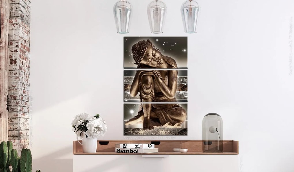 Πίνακας - Buddha at Night 60x90