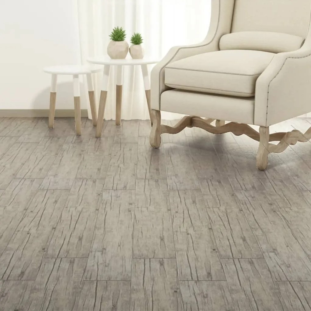 Δάπεδο Αυτοκόλλητο Washed Oak 5,21 μ² / 2 χιλ. από PVC