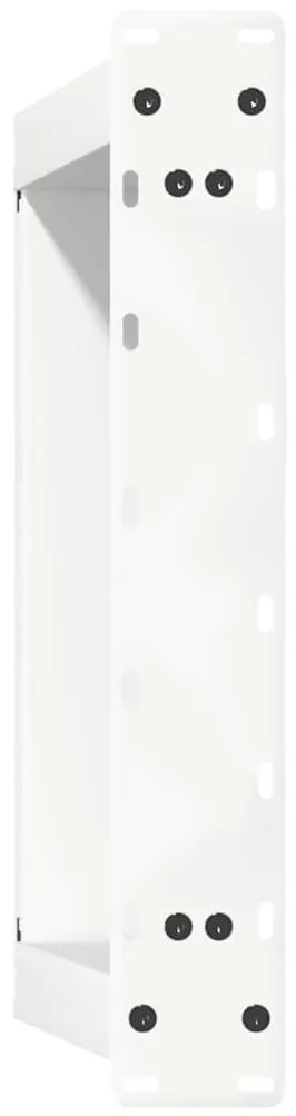 vidaXL Πόδια Τραπεζιού Σαλονιού σε Σχήμα U 2 τεμ. Λευκά 40x(30-31) εκ. Ατσάλι