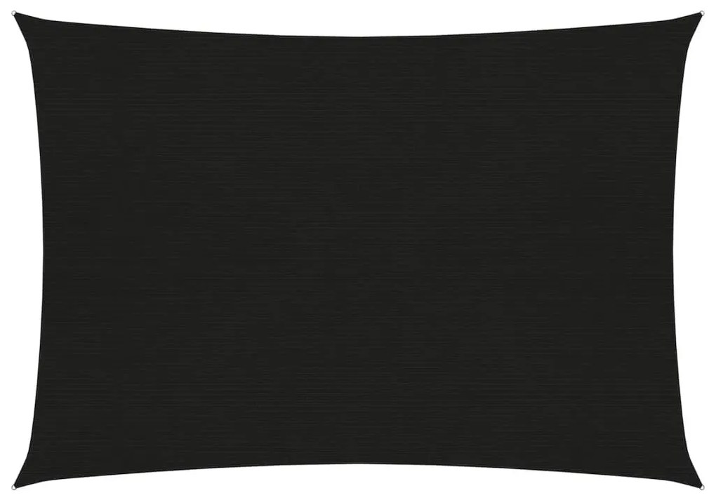 Πανί Σκίασης Μαύρο 3 x 4,5 μ. από HDPE 160 γρ./μ² - Μαύρο