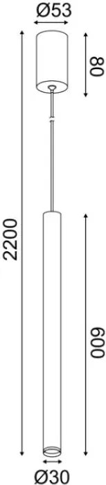 Κρεμαστό φωτιστικό LED Fino-Mauro