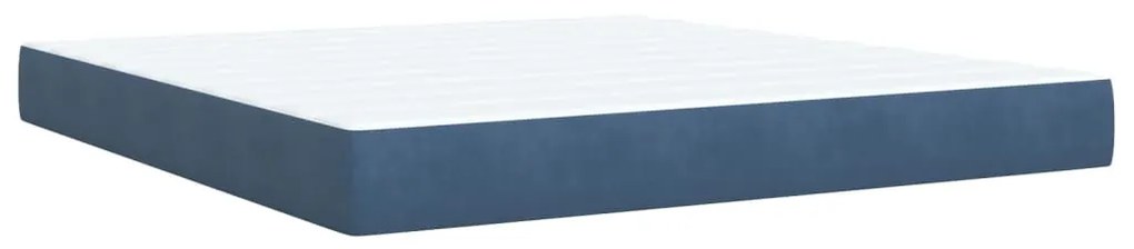 ΚΡΕΒΑΤΙ BOXSPRING ΜΕ ΣΤΡΩΜΑ ΣΚΟΥΡΟ ΜΠΛΕ 180X200 ΕΚ. ΒΕΛΟΥΔΙΝΟ 3285660