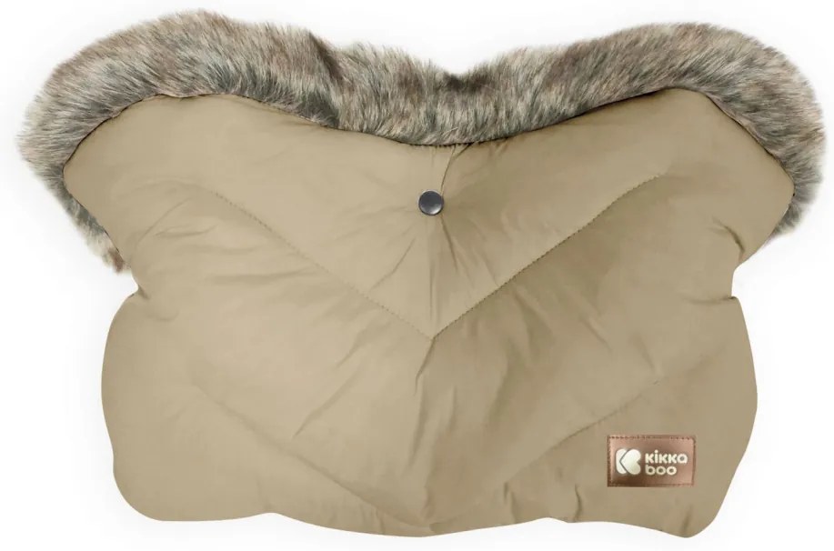 ΓΑΝΤΙ ΚΑΡΟΤΣΙΟΥ KIKKA BOO LUXURY FUR BEIGE 31108040077