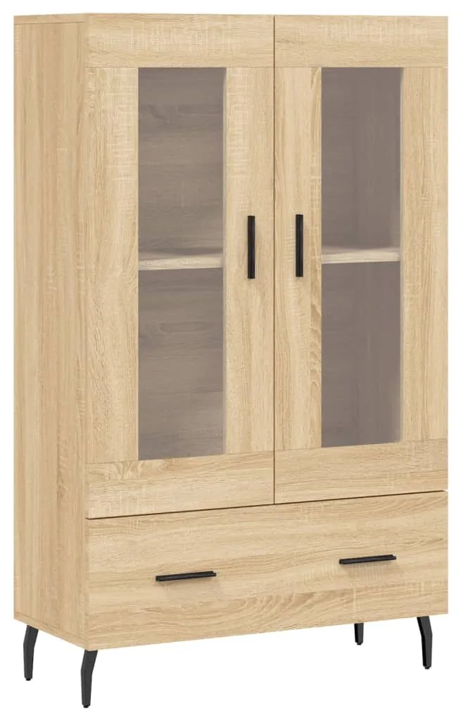 vidaXL Ντουλάπα Sonoma Δρυς 69,5 x 31 x 115 εκ. από Επεξεργασμένο Ξύλο