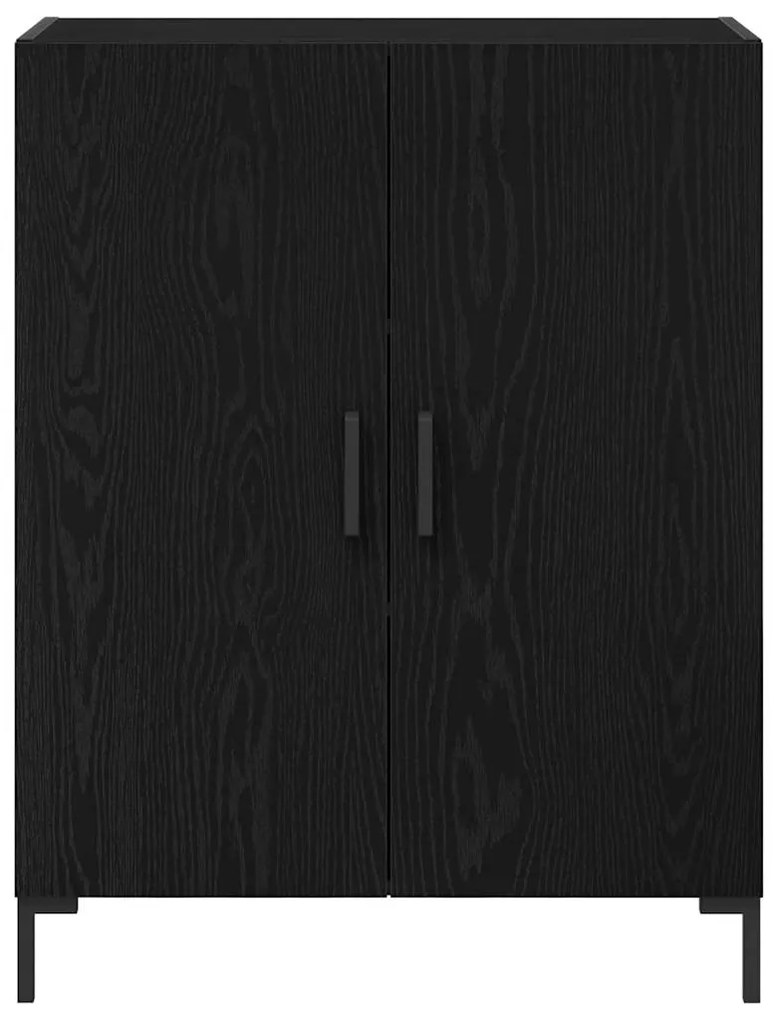 vidaXL Μπουφές Μαύρη Οξυά 69.5 x 34 x 90 εκ. Επεξεργασμένο ξύλο