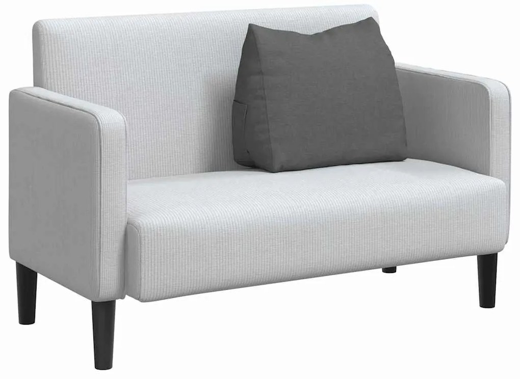 vidaXL Μαξιλάρι Πλάτης Σκούρο Γκρι 60 x 20 x 50 εκ. ύφασμα