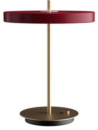 Επιτραπέζιο Φωτιστικό LED 13W Dimmer Θύρα USB 41,5cm Asteria Table Lamp Umage-2309-Κόκκινο 2309