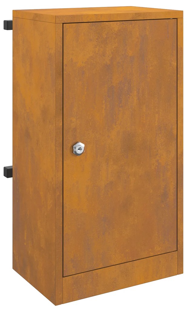 vidaXL γραμματοκιβώτιο Σκ rusty 30 x 23 x 55 εκ.
