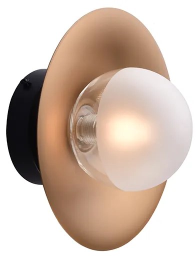 Φωτιστικό Επίτοιχο Aca HL4321W20BB LAYLA Οξυντέ (Bronzed)